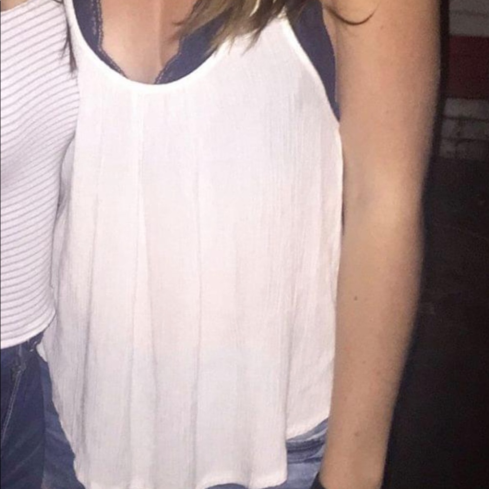 White tank top